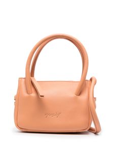 Marsèll sac à bandoulière en cuir à logo embossé - Orange