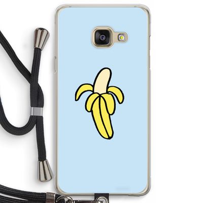 Banana: Samsung Galaxy A3 (2016) Transparant Hoesje met koord