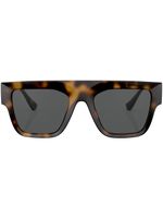 Versace Eyewear lunettes de soleil à monture effet écailles de tortue - Vert Versace Eyewear lunettes de soleil à monture effet écailles de tortue - Vert