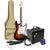 Fazley FST118 Starter Pack Sunburst elektrische gitaar starterset