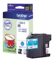 Inktcartridge Brother LC-22U blauw