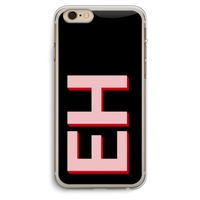 Monogram: iPhone 6 Plus / 6S Plus Transparant Hoesje