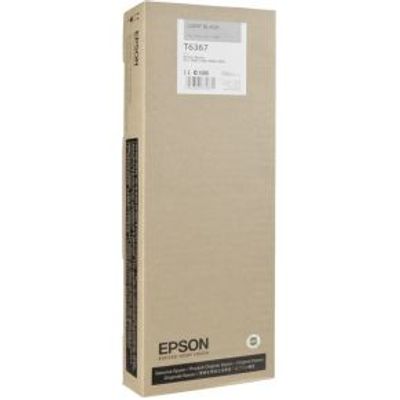 Epson Inktpatroon licht zwart T 636 700 ml T 6367
