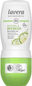 Lavera Deodorant roll-on natural & refresh bio EN-IT