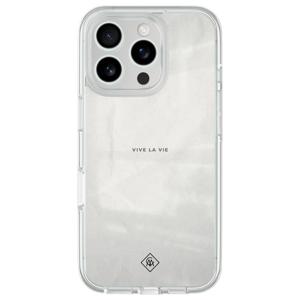 iPhone 16 Pro Max hybride hoesje - Vive la vie