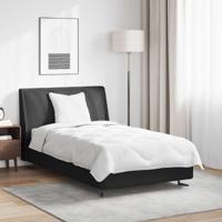 VidaXL Zomer dekbed met kussen 2 pcs wit microvezel
