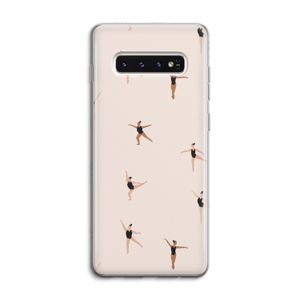 Dancing #1: Samsung Galaxy S10 4G Transparant Hoesje