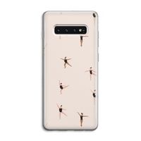 Dancing #1: Samsung Galaxy S10 4G Transparant Hoesje