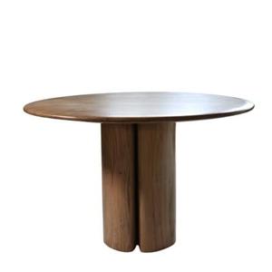 Giga Meubel - Eettafel Rond - Ø120cm - Acaciahout - Naturel