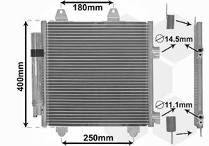 Van Wezel Airco condensor 53005414