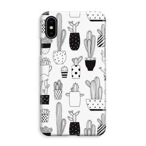 Cactusmotief: iPhone XS Max Volledig Geprint Hoesje