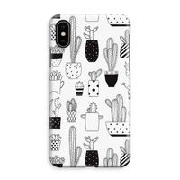 Cactusmotief: iPhone XS Max Volledig Geprint Hoesje Cactusmotief: iPhone XS Max Volledig Geprint Hoesje