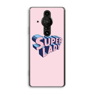 Superlady: Sony Xperia Pro-I Transparant Hoesje