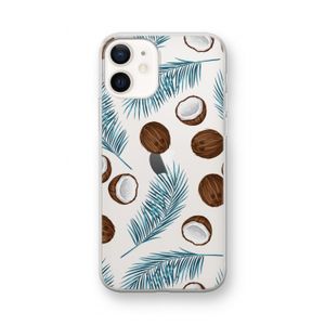 Kokosnoot roze: iPhone 12 mini Transparant Hoesje