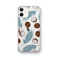 Kokosnoot roze: iPhone 12 mini Transparant Hoesje