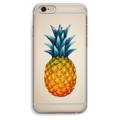 Grote ananas: iPhone 6 Plus / 6S Plus Transparant Hoesje