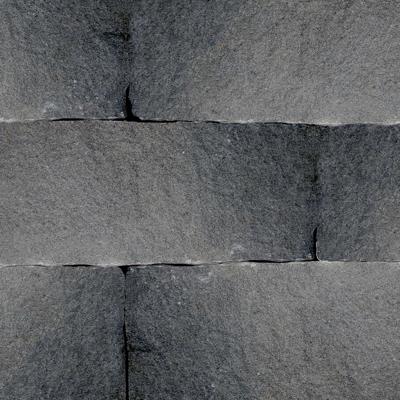 Minimaal 5 stuks! Basalt Rion muurelementen met gekapte kanten 50x12x12 prijs per stuk - Gardenlux