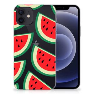 iPhone 12 | 12 Pro (6.1") Siliconen Case Watermelons