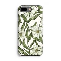 Wit bloemenpatroon: iPhone 7 Plus Tough Case