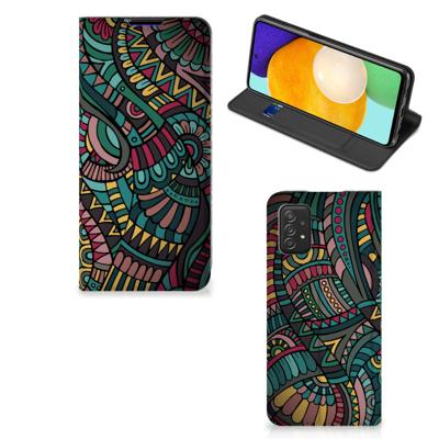 Samsung Galaxy A03s | Hoesje met Magneet | Aztec