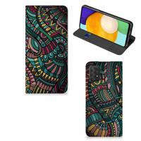 Samsung Galaxy A03s | Hoesje met Magneet | Aztec