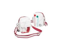 Trend Marine Zeildoek Schoudertas Compact Sea Pearl Rood Default