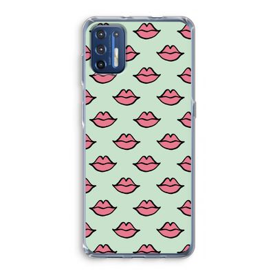 Lipjes: Motorola Moto G9 Plus Transparant Hoesje