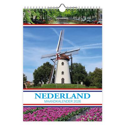 Nederland Maandkalender 2026