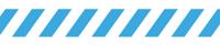 Tarifold vloersticker zonder tekst, ft 90 x 1000 mm, wit/blauw