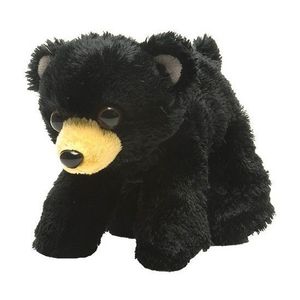 Beren speelgoed artikelen beer knuffelbeest zwart 18 cm