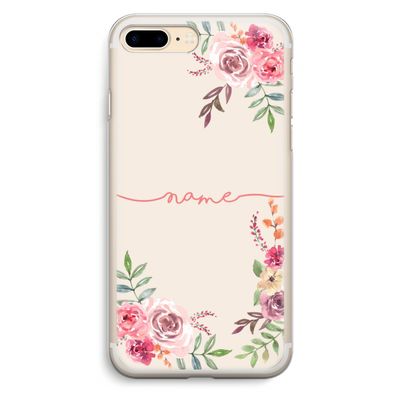 Rozen: iPhone 7 Plus Transparant Hoesje