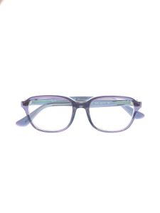 RAY-BAN JUNIOR lunettes de vue à monture carrée à effet poli - Violet