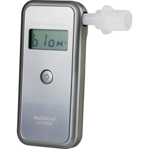 ACE AL7000 Alcoholtester Zilver 0 tot 4 ‰ Verwisselbare sensor, Incl. display