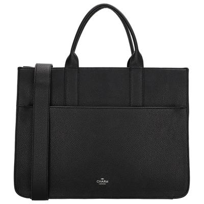 Charm London Laptoptas 15.6&apos;&apos; Princeton Zwart