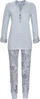 Blauwe pyjama Ringella paisley