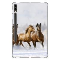 Samsung Galaxy Tab S9 Plus Back Case Paarden