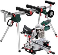 Metabo afkortzaag kgs 216 m met trekfunctie | nieuw model + ksu 251 onderstel