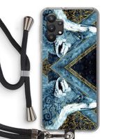 Golden Fox: Samsung Galaxy A32 5G Transparant Hoesje met koord