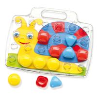 Quercetti pixel baby insteekmozaïek slak