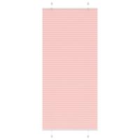 VidaXL Plissé rolgordijn 85x200 cm stofbreedte 84,4 cm polyester roze