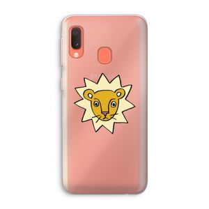 Kleine leeuw: Samsung Galaxy A20e Transparant Hoesje