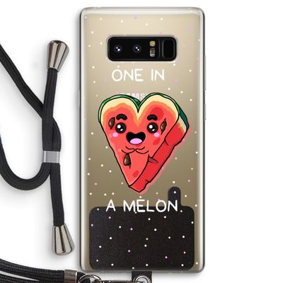 One In A Melon: Samsung Galaxy Note 8 Transparant Hoesje met koord