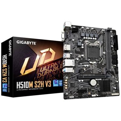 Gigabyte H510M S2H V3 (rev. 1.0) Moederbord Socket Intel LGA 1200 Vormfactor Micro-ATX Moederbord chipset Intel® H470