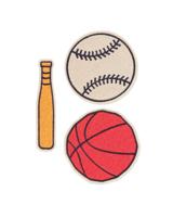 HEMA Strijkpatches 5x5cm sport - 3 stuks (multi)