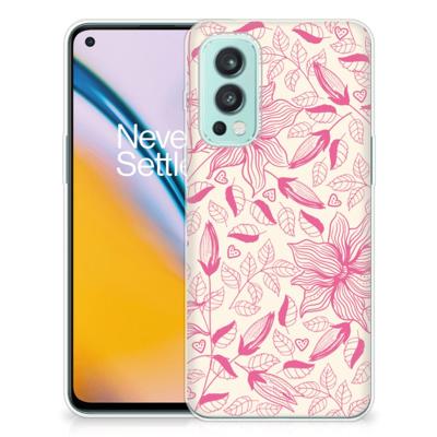 OnePlus Nord 2 5G | TPU Case | Pink Flowers