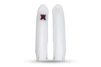 UFO PLAST Fork protectors ufo yamaha white