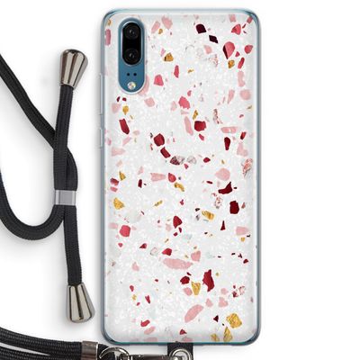 Terrazzo N°9: Huawei P20 Transparant Hoesje met koord