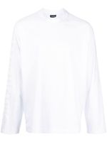 Jacquemus Le T-shirt Typo long-sleeve top - Blanc - thumbnail