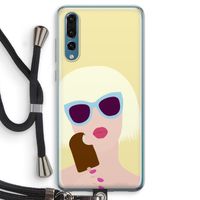 Ice cream: Huawei P20 Pro Transparant Hoesje met koord