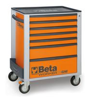 Beta BW 2400S G7/E-M Gereedschapswagen met 7 laden, gevuld met gereedschap | 309 Delig - 024006325